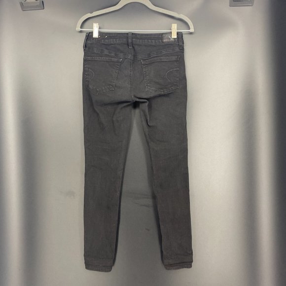 AEO | Jegging Super Stretch Jeans Black - Picture 3 of 6